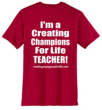 CCFL T-Shirt for a Male TEACHER